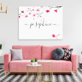 Personalisiertes Baby Kinderzimmer Name Kirry blub Leinwanddruck (Insitu (Wohnzimmer))