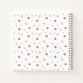 Personalisiertes Baby Memory Book - Fox Notizblock (Rückseite)