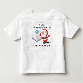 Personalisiertes Baby oder Kleinkind Weihnachten Kleinkind T-shirt