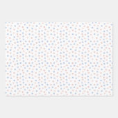 Personalisiertes Baby Shower Gender Reveal Monogra Geschenkpapier Set (Vorderseite 2)