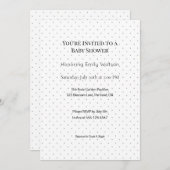 Personalisiertes Baby Sprinkle oder Duschdesign Einladung (Vorne/Hinten)