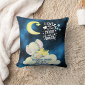 Personalisiertes Baby-Throw Kissen (Decke)