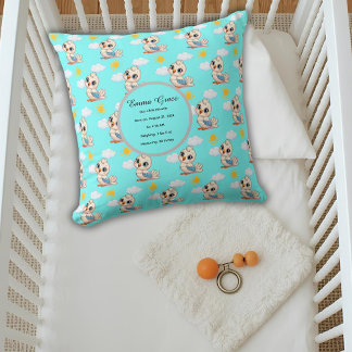 Personalisiertes Baby-Vogel-Kissen Kissen