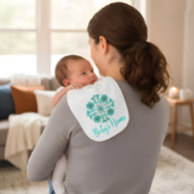 Personalisiertes Babygeschenk mit Namen Cute Folk 