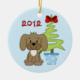 Personalisiertes Baby's 1. Weihnachten Niedlicher  Keramik Ornament