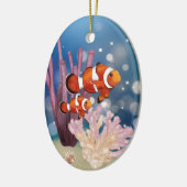 Personalisiertes Baby's First Christmas Clown Fisc Keramik Ornament (Links)