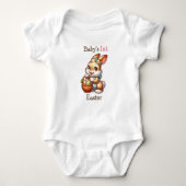 Personalisiertes Baby's First Oaster Baby Strampler (Vorderseite)