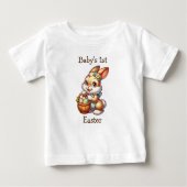 Personalisiertes Baby's First Oaster Baby T-shirt (Vorderseite)