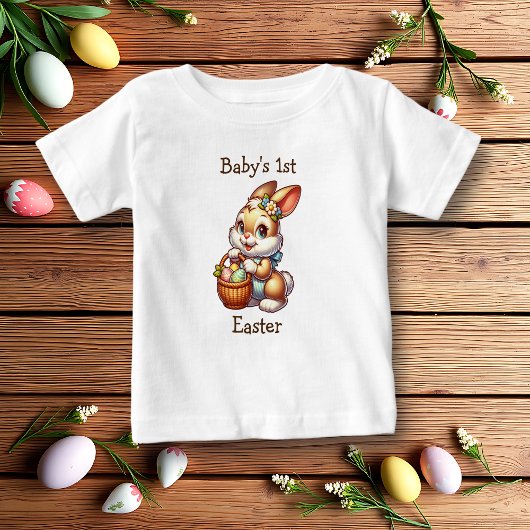 Personalisiertes Baby's First Oaster Baby T-shirt