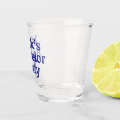 Personalisiertes Bachelor-Geschenkglas Schnapsglas (Rechts)
