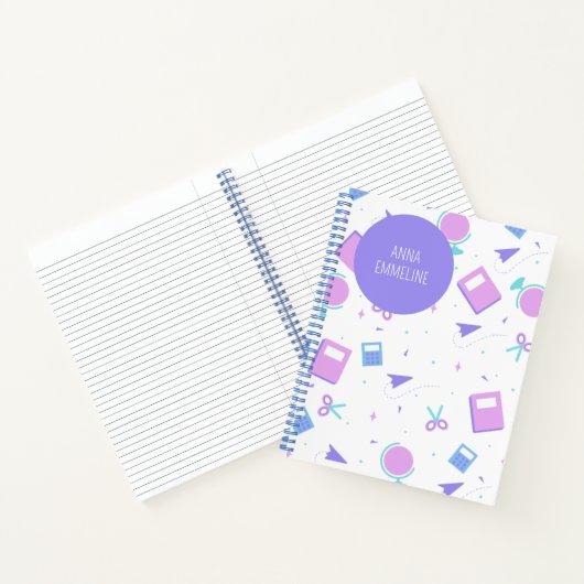 Personalisiertes Back-to-School Notebook Notizblock (Innenseite)