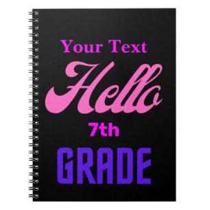 Personalisiertes Back-to-School Notebook Notizblock