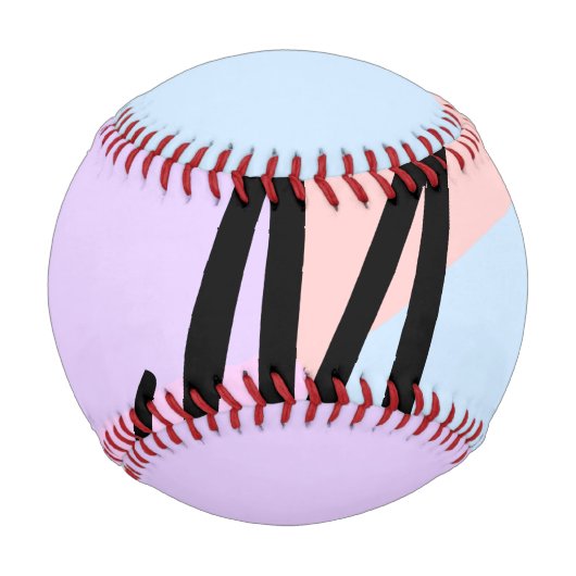 personalisiertes Backen mit einfachem monogramm Lo Baseball (Vorderseite)