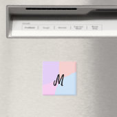 personalisiertes Backen mit einfachem monogramm Lo Magnet (In Situ (Geschirrspüler))
