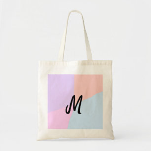 personalisiertes Backen mit einfachem monogramm Lo Tragetasche