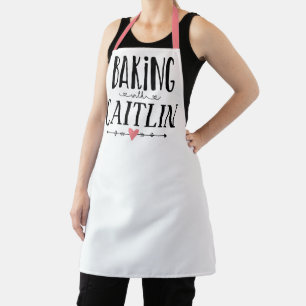 personalisiertes Backen mit Namensgeschenk Schürze