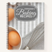 Personalisiertes Backflüster Notizblock (Vorderseite)