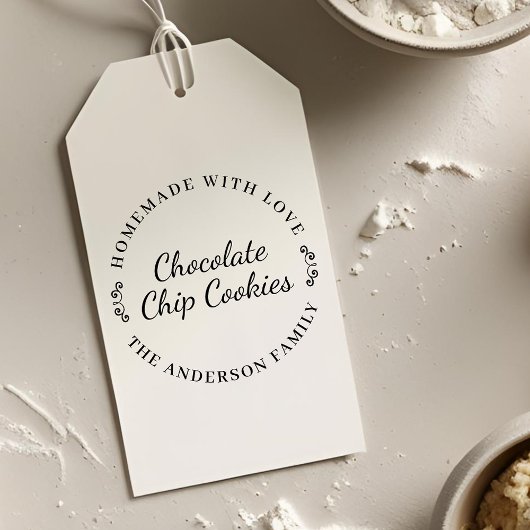 Personalisiertes Backgeschenk im klassischen Stil Permastempel