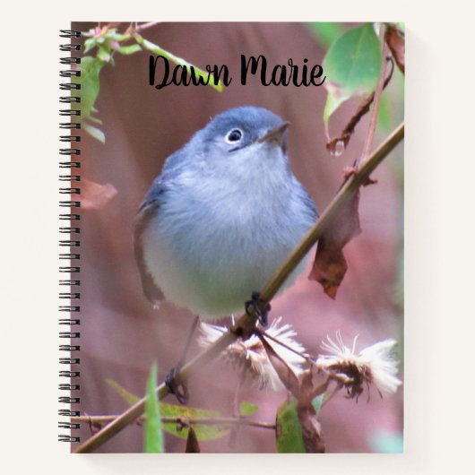 Personalisiertes Backyard-Bird-Notebook Notizblock (Vorderseite)