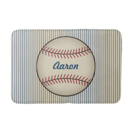 Personalisiertes Bad Baseball Badematte Rug