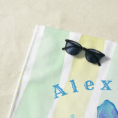 Personalisiertes Badetuch (Beispiel)