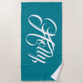 Personalisiertes Badetuch (Vorderseite)