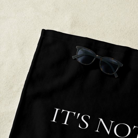 Personalisiertes Badetuch für den Vater (Beispiel)