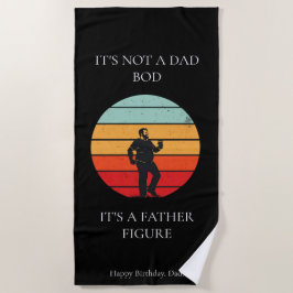 Personalisiertes Badetuch für den Vater