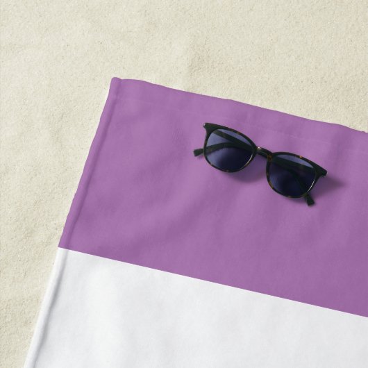 Personalisiertes Badetuch - Lavender Nautical (Beispiel)