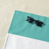 Personalisiertes Badetuch - leicht Aquamarines Sch (Beispiel)