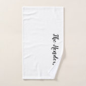 Personalisiertes Badetuch Set Geschenk Idee (Handtuch)