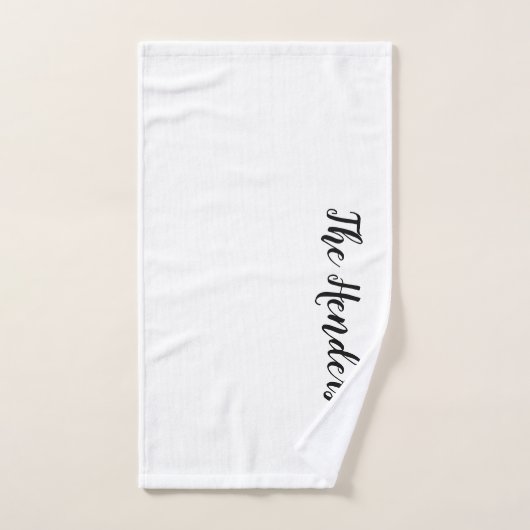 Personalisiertes Badetuch Set Geschenk Idee (Handtuch)