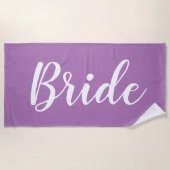 Personalisiertes Badetuch von Bachelorette Bridge (Vorderseite)