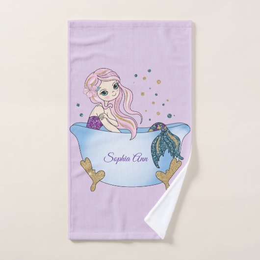 Personalisiertes Badhandtuch Set (Handtuch)