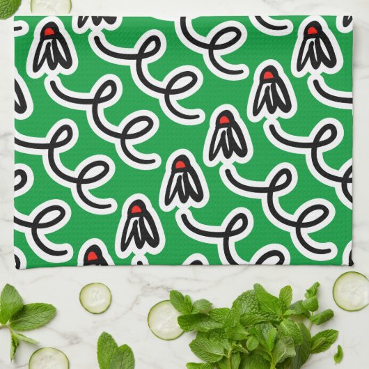 Personalisiertes Badminton | Thema Sport Handtuch (Gefaltet)