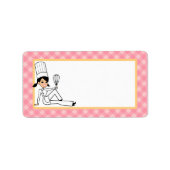 Personalisiertes Baker-Custom-Label in mittlerem F Adressaufkleber (Vorne)