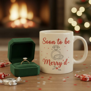 Personalisiertes Bald-Christlich-verheiratet Weihn Zweifarbige Tasse