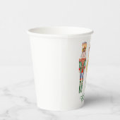 Personalisiertes Ballet für Aquarellnährungsmittel Pappbecher (Rechts)