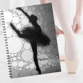 Personalisiertes Ballett Ballerina Notizblock