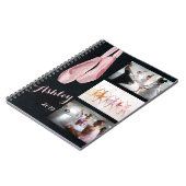 Personalisiertes Ballett-Foto-Notizbuch Notizblock (Linke Seite)