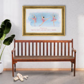 Personalisiertes Ballettpraktikum Poster