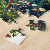 Personalisiertes Bambi und Schmetterlinge Jigsaw P Puzzle (Seite)