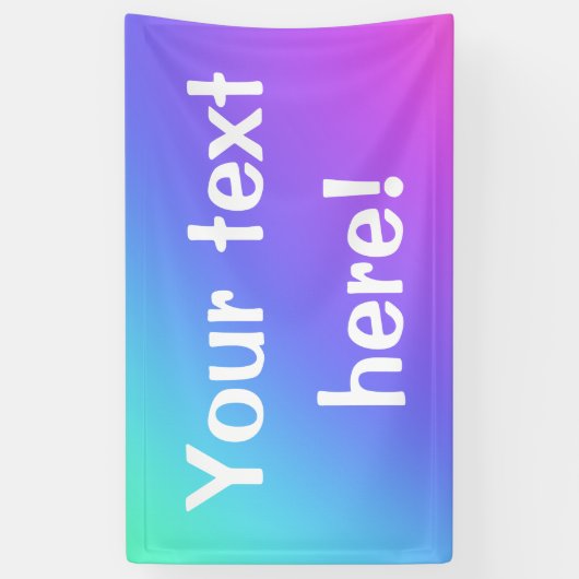 Personalisiertes Banner (Vertikal)