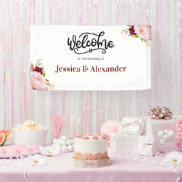 Personalisiertes Banner für die Blumenzehen