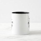 Personalisiertes Bare-Minimum-Energie-Mix-Geschenk Tasse (Zentrum)
