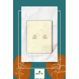 Personalisiertes Bärenwertpapier - Zurück in die S Notizblock