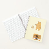 Personalisiertes Bärenwertpapier - Zurück in die S Notizblock (Innenseite)