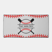 Personalisiertes Baseball-Design - Benutzerdefinie Schreibtischunterlage (Vorderseite)