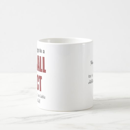 Personalisiertes Baseball-Geschenk Kaffeetasse (Mittel)