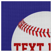 Personalisiertes Baseball-Gewebe durch das Yard Stoff (Nahaufnahme)